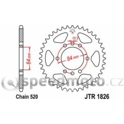 JT Sprockets JTR 1826-36 | Zboží Auto