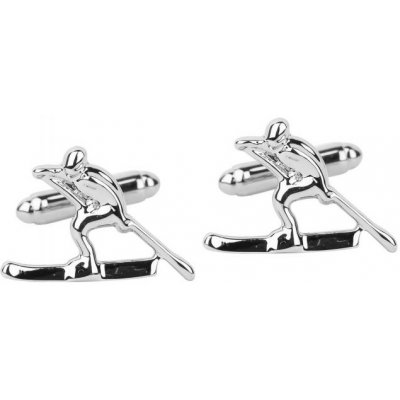 Bubibubi manžetové knoflíčky lyžař – Zboží Dáma