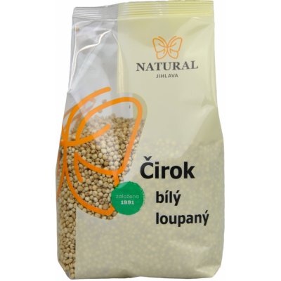 Natural Čirok bílý loupaný 0,5 kg – Zboží Dáma Natural Čirok bílý loupaný 0,5 kg – Zboží Dáma