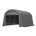 Outsunny Garážový stan 300 x 450 x 230 cm tmavě šedý – Hledejceny.cz