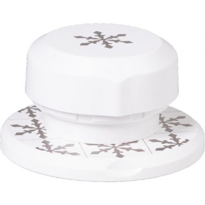 Heyda raznice prostorová sněhová vločka 3,2 x 3,7 cm – Zboží Dáma