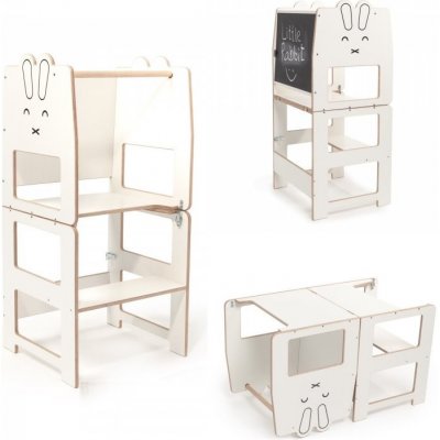 Craffox Králík multifunkční učicí věž bílá – Hledejceny.cz