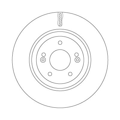 Brzdový kotouč TRW DF7592 | Zboží Auto