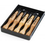 Sada řezbářských dlát MIKISYO Power Grip Black - 5 kusů – HobbyKompas.cz