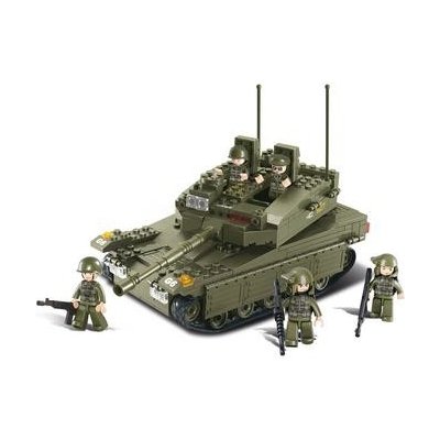 Sluban B0305 Tank Merkava 344 ks – Zboží Mobilmania