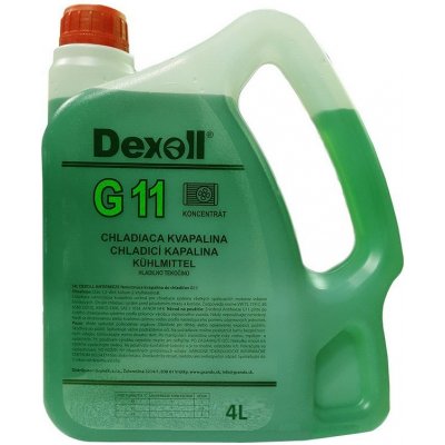 Dexoll Antifreeze G11 - zelený 4 l – Zbozi.Blesk.cz