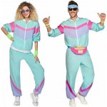 retro šusťáková souprava 80.léta unisex modrá – Sleviste.cz