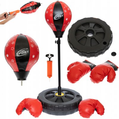 Kruzzel Dětský boxovací pytel s rukavicemi – Zboží Živě