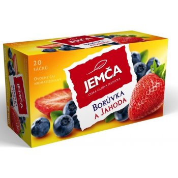 Jemča borůvka a jahoda 20 x 2 g