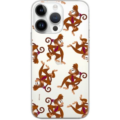Pouzdro AppleMix DISNEY Apple iPhone 12 / 12 Pro - Aladin - Aladinova opička Abu - gumové - čiré