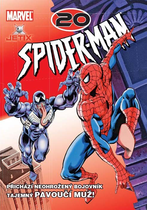 Spiderman 20 papírový obal DVD
