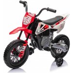 Mamido dětská elektrická motorka Cross Pantone 361C červená – Zboží Mobilmania