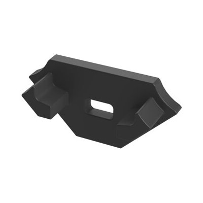 Berge Krytka pro profil C černá s otvorem ZAS-LUM-C-O-CZ – Sleviste.cz