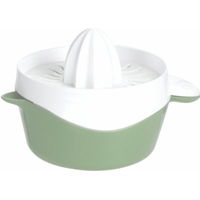 Excellent Houseware Lis na citrusy s nádobou s výlevkou, 17 x 12,5 x 10,5 cm, zelený zelený – Zboží Mobilmania