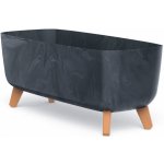 Prosperplast Květináč GRACIA CASE BETON EFFECT 58 cm antracit – Hledejceny.cz