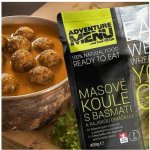 Adventure Masové koule s basmati a rajskou omáčkou 400 g – Zboží Dáma