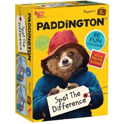 Paddington Bear Spot The Difference najdi rozdíly