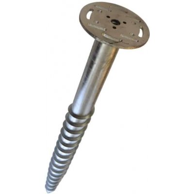 Vrut zemní MTR MA žárový Zn Varianta: Vrut zemní MTR MA 76x2000x3,5mm, hlava 200mm M24 žár. Zn – Hledejceny.cz