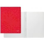 Desky s rychlovazačem Leitz WOW A4, červené – Zboží Živě