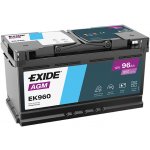 Exide AGM 12V 96Ah 850A EK960 – Sleviste.cz
