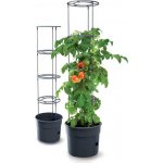Prosperplast Květináč na pěstování rajčat TOMATO GROWER antracit 35 x 35 x 26,3cm – Sleviste.cz