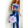 Výbavička pro panenky LOVEDOLLS Modrá kabelka s květinou