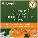 Adveni BEZLEPKOVÝ EVERYDAY CHLÉB S ČIROKEM A DÝNÍ 0,5 kg – Zboží Dáma