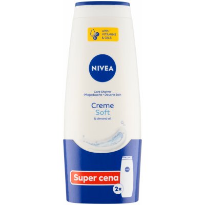 Nivea Creme Soft pečující sprchový gel 2 x 500 ml – Zboží Dáma Nivea Creme Soft pečující sprchový gel 2 x 500 ml – Zboží Dáma