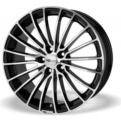 Brock B24 7x17 4x100 ET38 black polished – Hledejceny.cz