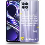 Pouzdro Picasee silikonové Realme 8i - Kazma - MĚLI BYSTE SE DO TOHO PUSTIT čiré – Zboží Živě