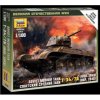 Model Zvezda Easy Kit Soviet Medium Tank T 34 76 mod.1943 1:100