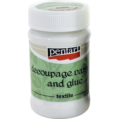 pentart Lepidlo a lak na decoupage textilu 100ml – Zboží Dáma