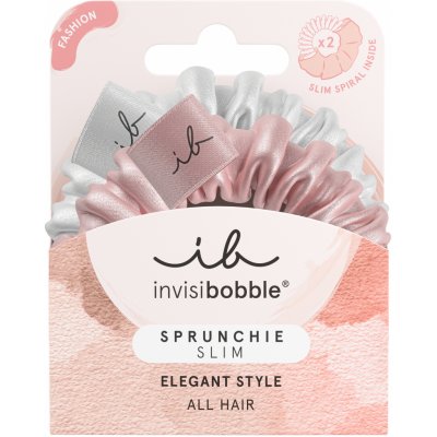 Invisibobble SPRUNCHIE SLIM Bella Chrome 2ks – Zbozi.Blesk.cz