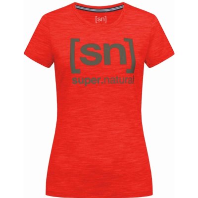 super.natural W Essential I.D.Tee high risk red olive night – Hledejceny.cz