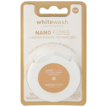 Whitewash Nano Range Micro Riser bělící zubní nit 25m