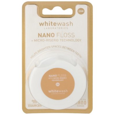 Whitewash Nano Range Micro Riser bělící zubní nit 25m – Zboží Dáma