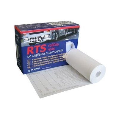 Roličky RTS do digitálních tachografů 57/8m, 3ks/bal. termo – Zboží Živě