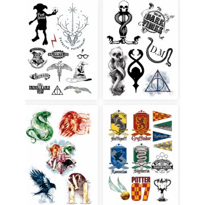 Sada tetovaček Harry Potter 35 ks – Hledejceny.cz