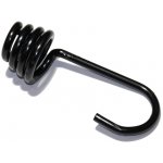 Hák na gumolana, 8-10mm, černý lak – Hledejceny.cz