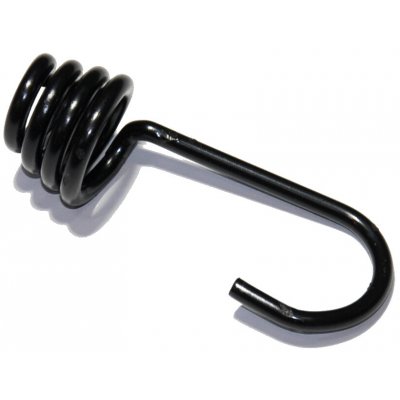 Hák na gumolana, 8-10mm, černý lak – Hledejceny.cz
