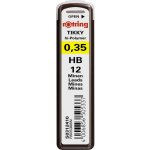 Rotring Tuhy do mikrotužky TIKKY 0,35 mm HB – Zboží Dáma