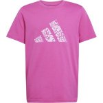 adidas ANIMAL LOGO Dívčí tričko růžová – Sleviste.cz