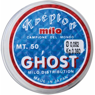 Milo Ghost 50m 0,174mm 3,225kg – Zbozi.Blesk.cz