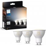 Hue WA sada 3x žárovka LED GU10 4,2W 400lm 2200-6500K CRI80 IP20 – Sleviste.cz