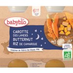 Babybio večerní mrkev dýně rýže 2 x 200 g – Hledejceny.cz