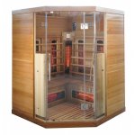 Belatrix Infrasauna Cedr Superior 3/4 Lux HL-400KC-L – Zboží Dáma