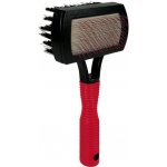 Trixie kartáč kolie plastový oboustranný s kuličkami 10 x 17 cm – Zboží Dáma