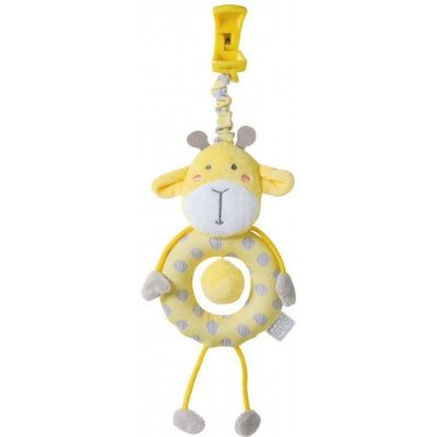 Saro Baby závěsná hračka s klipem Jungle Party Giraffe