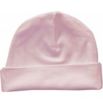 Link Kids Wear Dětská teplá čepička z BIO bavlny růžová pastelová – Zboží Dáma