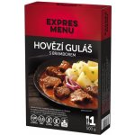EXPRES MENU Hovězí guláš s opečenými brambory 500 g – Zboží Dáma